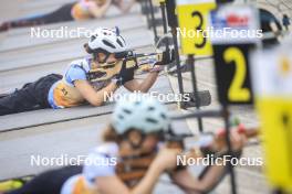 20.10.2024, Arcon, France (FRA): Cassandre Couder (FRA) - Biathlon Samse Summer Tour, pursuit, Arcon (FRA). www.nordicfocus.com. © Manzoni/NordicFocus. Every downloaded picture is fee-liable.