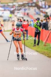 19.10.2024, Arcon, France (FRA): Thais Royet (FRA) - Biathlon Samse Summer Tour, sprint, Arcon (FRA). www.nordicfocus.com. © Manzoni/NordicFocus. Every downloaded picture is fee-liable.