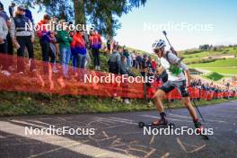 19.10.2024, Arcon, France (FRA): Jannis Dold (GER) - Biathlon Samse Summer Tour, sprint, Arcon (FRA). www.nordicfocus.com. © Manzoni/NordicFocus. Every downloaded picture is fee-liable.