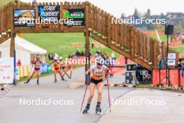 19.10.2024, Arcon, France (FRA): Clara Giacometti (FRA) - Biathlon Samse Summer Tour, sprint, Arcon (FRA). www.nordicfocus.com. © Manzoni/NordicFocus. Every downloaded picture is fee-liable.