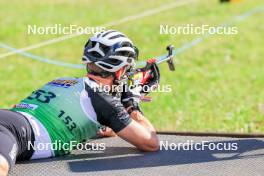 19.10.2024, Arcon, France (FRA): Thierry Langer (BEL) - Biathlon Samse Summer Tour, sprint, Arcon (FRA). www.nordicfocus.com. © Manzoni/NordicFocus. Every downloaded picture is fee-liable.