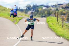 19.10.2024, Arcon, France (FRA): Remi Broutier (FRA) - Biathlon Samse Summer Tour, sprint, Arcon (FRA). www.nordicfocus.com. © Manzoni/NordicFocus. Every downloaded picture is fee-liable.