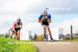 19.10.2024, Arcon, France (FRA): Axel Garnier (FRA) - Biathlon Samse Summer Tour, sprint, Arcon (FRA). www.nordicfocus.com. © Manzoni/NordicFocus. Every downloaded picture is fee-liable.