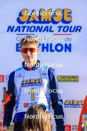 19.10.2024, Arcon, France (FRA): Leo Carlier (FRA) - Biathlon Samse Summer Tour, sprint, Arcon (FRA). www.nordicfocus.com. © Manzoni/NordicFocus. Every downloaded picture is fee-liable.