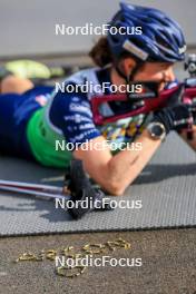 19.10.2024, Arcon, France (FRA): Lou Jeanmonnot (FRA) - Biathlon Samse Summer Tour, sprint, Arcon (FRA). www.nordicfocus.com. © Manzoni/NordicFocus. Every downloaded picture is fee-liable.