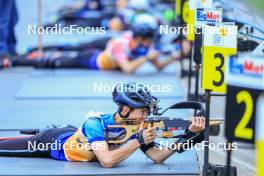 19.10.2024, Arcon, France (FRA): Valentin Levy (FRA) - Biathlon Samse Summer Tour, sprint, Arcon (FRA). www.nordicfocus.com. © Manzoni/NordicFocus. Every downloaded picture is fee-liable.