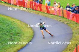 19.10.2024, Arcon, France (FRA): Eva Laine (FRA) - Biathlon Samse Summer Tour, sprint, Arcon (FRA). www.nordicfocus.com. © Manzoni/NordicFocus. Every downloaded picture is fee-liable.