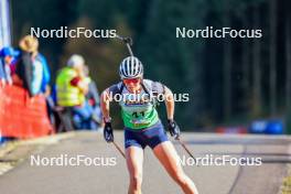 19.10.2024, Arcon, France (FRA): Coralie Langel (FRA) - Biathlon Samse Summer Tour, sprint, Arcon (FRA). www.nordicfocus.com. © Manzoni/NordicFocus. Every downloaded picture is fee-liable.