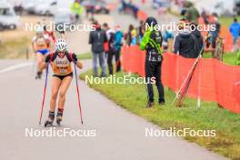 19.10.2024, Arcon, France (FRA): Pauline Sgaros Rohmer (FRA) - Biathlon Samse Summer Tour, sprint, Arcon (FRA). www.nordicfocus.com. © Manzoni/NordicFocus. Every downloaded picture is fee-liable.