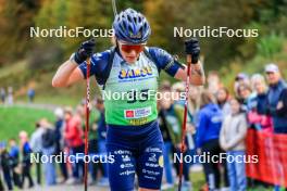 19.10.2024, Arcon, France (FRA): Lou Jeanmonnot (FRA) - Biathlon Samse Summer Tour, sprint, Arcon (FRA). www.nordicfocus.com. © Manzoni/NordicFocus. Every downloaded picture is fee-liable.