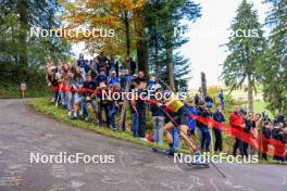 19.10.2024, Arcon, France (FRA): Eric Perrot (FRA) - Biathlon Samse Summer Tour, sprint, Arcon (FRA). www.nordicfocus.com. © Manzoni/NordicFocus. Every downloaded picture is fee-liable.