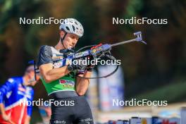 19.10.2024, Arcon, France (FRA): Edgar Geny (FRA) - Biathlon Samse Summer Tour, sprint, Arcon (FRA). www.nordicfocus.com. © Manzoni/NordicFocus. Every downloaded picture is fee-liable.