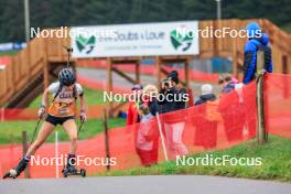 19.10.2024, Arcon, France (FRA): Gianina Piller (SUI) - Biathlon Samse Summer Tour, sprint, Arcon (FRA). www.nordicfocus.com. © Manzoni/NordicFocus. Every downloaded picture is fee-liable.