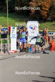 19.10.2024, Arcon, France (FRA): Lucas Bourcey (FRA) - Biathlon Samse Summer Tour, sprint, Arcon (FRA). www.nordicfocus.com. © Manzoni/NordicFocus. Every downloaded picture is fee-liable.