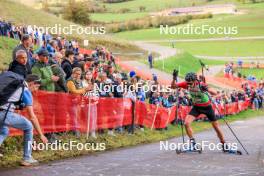 19.10.2024, Arcon, France (FRA): Antonin Guy (FRA) - Biathlon Samse Summer Tour, sprint, Arcon (FRA). www.nordicfocus.com. © Manzoni/NordicFocus. Every downloaded picture is fee-liable.