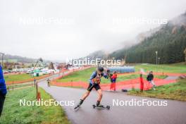 19.10.2024, Arcon, France (FRA): Mael Maliqueo-Repoux (FRA) - Biathlon Samse Summer Tour, sprint, Arcon (FRA). www.nordicfocus.com. © Manzoni/NordicFocus. Every downloaded picture is fee-liable.