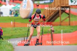 19.10.2024, Arcon, France (FRA): Aurem Pages De Amorin (FRA) - Biathlon Samse Summer Tour, sprint, Arcon (FRA). www.nordicfocus.com. © Manzoni/NordicFocus. Every downloaded picture is fee-liable.