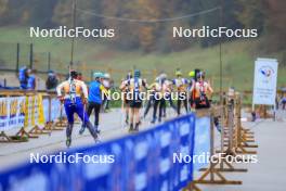 19.10.2024, Arcon, France (FRA): Samuel Imwinkelried (SUI) - Biathlon Samse Summer Tour, sprint, Arcon (FRA). www.nordicfocus.com. © Manzoni/NordicFocus. Every downloaded picture is fee-liable.