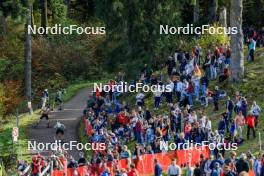 19.10.2024, Arcon, France (FRA): Mathieu Perrillat Bottonet (FRA) - Biathlon Samse Summer Tour, sprint, Arcon (FRA). www.nordicfocus.com. © Manzoni/NordicFocus. Every downloaded picture is fee-liable.