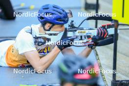 19.10.2024, Arcon, France (FRA): Nathanael Cullell (FRA) - Biathlon Samse Summer Tour, sprint, Arcon (FRA). www.nordicfocus.com. © Manzoni/NordicFocus. Every downloaded picture is fee-liable.