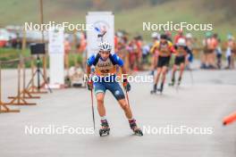 19.10.2024, Arcon, France (FRA): Nans Vercueil (FRA) - Biathlon Samse Summer Tour, sprint, Arcon (FRA). www.nordicfocus.com. © Manzoni/NordicFocus. Every downloaded picture is fee-liable.