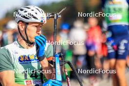 19.10.2024, Arcon, France (FRA): Fabien Claude (FRA) - Biathlon Samse Summer Tour, sprint, Arcon (FRA). www.nordicfocus.com. © Manzoni/NordicFocus. Every downloaded picture is fee-liable.