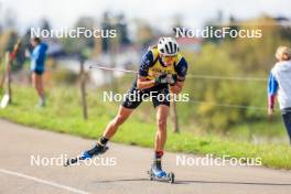 19.10.2024, Arcon, France (FRA): Eric Perrot (FRA) - Biathlon Samse Summer Tour, sprint, Arcon (FRA). www.nordicfocus.com. © Manzoni/NordicFocus. Every downloaded picture is fee-liable.