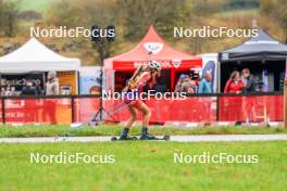 19.10.2024, Arcon, France (FRA): Noemie Penalvert (FRA) - Biathlon Samse Summer Tour, sprint, Arcon (FRA). www.nordicfocus.com. © Manzoni/NordicFocus. Every downloaded picture is fee-liable.