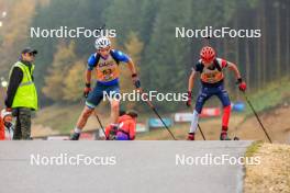 19.10.2024, Arcon, France (FRA): Nans Vercueil (FRA) - Biathlon Samse Summer Tour, sprint, Arcon (FRA). www.nordicfocus.com. © Manzoni/NordicFocus. Every downloaded picture is fee-liable.