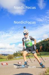 19.10.2024, Arcon, France (FRA): Antoine Morel (FRA) - Biathlon Samse Summer Tour, sprint, Arcon (FRA). www.nordicfocus.com. © Manzoni/NordicFocus. Every downloaded picture is fee-liable.