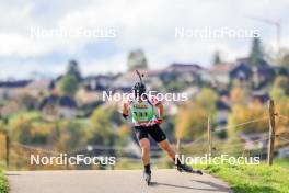 19.10.2024, Arcon, France (FRA): Sebastien Mahon (FRA) - Biathlon Samse Summer Tour, sprint, Arcon (FRA). www.nordicfocus.com. © Manzoni/NordicFocus. Every downloaded picture is fee-liable.