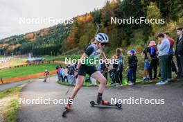 19.10.2024, Arcon, France (FRA): Lena Baumann (SUI) - Biathlon Samse Summer Tour, sprint, Arcon (FRA). www.nordicfocus.com. © Manzoni/NordicFocus. Every downloaded picture is fee-liable.