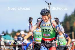 19.10.2024, Arcon, France (FRA): Arnaud Du Pasquier (SUI) - Biathlon Samse Summer Tour, sprint, Arcon (FRA). www.nordicfocus.com. © Manzoni/NordicFocus. Every downloaded picture is fee-liable.