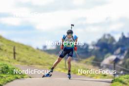 19.10.2024, Arcon, France (FRA): Valentin Lejeune (FRA) - Biathlon Samse Summer Tour, sprint, Arcon (FRA). www.nordicfocus.com. © Manzoni/NordicFocus. Every downloaded picture is fee-liable.