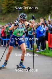 19.10.2024, Arcon, France (FRA): Leonie Jeannier (FRA) - Biathlon Samse Summer Tour, sprint, Arcon (FRA). www.nordicfocus.com. © Manzoni/NordicFocus. Every downloaded picture is fee-liable.