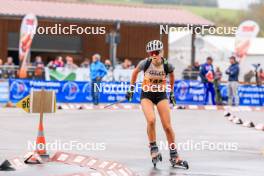 19.10.2024, Arcon, France (FRA): Ninon Duvillard (FRA) - Biathlon Samse Summer Tour, sprint, Arcon (FRA). www.nordicfocus.com. © Manzoni/NordicFocus. Every downloaded picture is fee-liable.