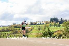 19.10.2024, Arcon, France (FRA): Cyprien Mermillod Blardet (FRA) - Biathlon Samse Summer Tour, sprint, Arcon (FRA). www.nordicfocus.com. © Manzoni/NordicFocus. Every downloaded picture is fee-liable.