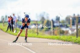 19.10.2024, Arcon, France (FRA): Quentin Fillon Maillet (FRA) - Biathlon Samse Summer Tour, sprint, Arcon (FRA). www.nordicfocus.com. © Manzoni/NordicFocus. Every downloaded picture is fee-liable.