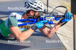 19.10.2024, Arcon, France (FRA): Fabien Claude (FRA) - Biathlon Samse Summer Tour, sprint, Arcon (FRA). www.nordicfocus.com. © Manzoni/NordicFocus. Every downloaded picture is fee-liable.