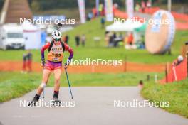 19.10.2024, Arcon, France (FRA): Noemie Penalvert (FRA) - Biathlon Samse Summer Tour, sprint, Arcon (FRA). www.nordicfocus.com. © Manzoni/NordicFocus. Every downloaded picture is fee-liable.