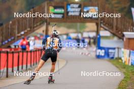 19.10.2024, Arcon, France (FRA): Auguste Cruz (FRA) - Biathlon Samse Summer Tour, sprint, Arcon (FRA). www.nordicfocus.com. © Manzoni/NordicFocus. Every downloaded picture is fee-liable.