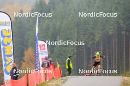 19.10.2024, Arcon, France (FRA): Alexandre Breton (FRA) - Biathlon Samse Summer Tour, sprint, Arcon (FRA). www.nordicfocus.com. © Manzoni/NordicFocus. Every downloaded picture is fee-liable.