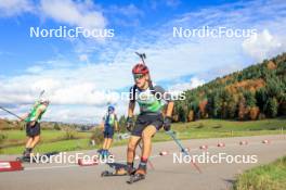 19.10.2024, Arcon, France (FRA): Valentin Sermet-Magdelain (FRA) - Biathlon Samse Summer Tour, sprint, Arcon (FRA). www.nordicfocus.com. © Manzoni/NordicFocus. Every downloaded picture is fee-liable.