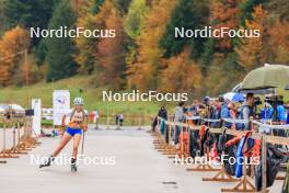 19.10.2024, Arcon, France (FRA): Nora Mengis (SUI) - Biathlon Samse Summer Tour, sprint, Arcon (FRA). www.nordicfocus.com. © Manzoni/NordicFocus. Every downloaded picture is fee-liable.