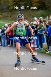 19.10.2024, Arcon, France (FRA): Leonie Jeannier (FRA) - Biathlon Samse Summer Tour, sprint, Arcon (FRA). www.nordicfocus.com. © Manzoni/NordicFocus. Every downloaded picture is fee-liable.