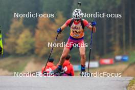 19.10.2024, Arcon, France (FRA): Naël Alves (FRA) - Biathlon Samse Summer Tour, sprint, Arcon (FRA). www.nordicfocus.com. © Manzoni/NordicFocus. Every downloaded picture is fee-liable.