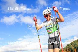 19.10.2024, Arcon, France (FRA): Jesco Mengis (SUI) - Biathlon Samse Summer Tour, sprint, Arcon (FRA). www.nordicfocus.com. © Manzoni/NordicFocus. Every downloaded picture is fee-liable.