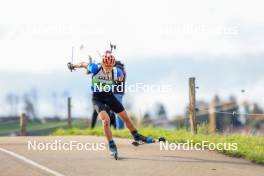 19.10.2024, Arcon, France (FRA): Judicael Perrillat-Bottonet (FRA) - Biathlon Samse Summer Tour, sprint, Arcon (FRA). www.nordicfocus.com. © Manzoni/NordicFocus. Every downloaded picture is fee-liable.