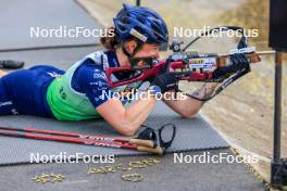 19.10.2024, Arcon, France (FRA): Lou Jeanmonnot (FRA) - Biathlon Samse Summer Tour, sprint, Arcon (FRA). www.nordicfocus.com. © Manzoni/NordicFocus. Every downloaded picture is fee-liable.