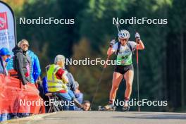 19.10.2024, Arcon, France (FRA): Marion Gravier (FRA) - Biathlon Samse Summer Tour, sprint, Arcon (FRA). www.nordicfocus.com. © Manzoni/NordicFocus. Every downloaded picture is fee-liable.